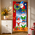 thumbnail image 5 of Christmas Theme Elf Banner Winter Scene Decorative Design Holiday Decoration for Christmas Party Winter Celebration Holiday Event, 5 of 9