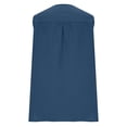thumbnail image 4 of Duoif Womens Tank Tops V-Neck Business Tank, Cotton Linen Camisole Blouse Going Out Tops for Women Navy L, 4 of 7