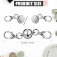 thumbnail image 2 of 10 Pcs Fermoirs Magnétiques Verrouillables pour Bijoux Fermoirs Magnétiques Ronds pour Fabrication de Bijoux, 2 of 5