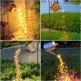 thumbnail image 3 of Guirnalda de luces solares SHUKAN 220 LED, cable de cobre de 6.6 pies, blanco cálido, 3 of 9