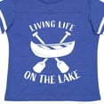 thumbnail image 4 of Inktastic Living Life on the Lake Boys or Girls Toddler T-Shirt, 4 of 5