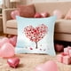 thumbnail image 4 of CaiYueKe Valentines Day Throw Pillow Covers - Holiday Decor Cushion Case for Sofa Couch Chair Living Room Bedroom, Soft Decorative Accent Pillowcase Home Decorations Gift, 4 of 7