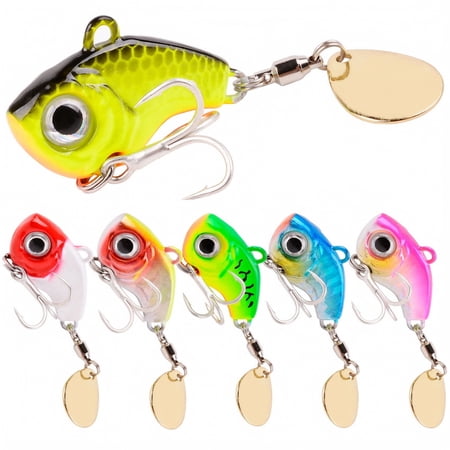 Bass Fishing Lure Spinnerbait for Bass Fishing Saltwater Freshwater Fishing Tackle for Anglers