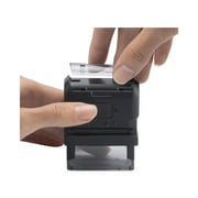 Trodat Printy 4912 Self-Inking Do-It-Yourself (DIY) 4 Line Custom Stamp Kit with Black Ink, Impression Size: 3/4” x 1-7/8”