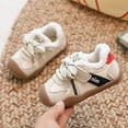 thumbnail image 6 of enyan Toddler Sneakers Kids Breathable Sneakers Mesh Lightweight Easy Walk Casual Sport Strap Athletic Running Shoes for Boys Girls,White,Size 8.5, 6 of 7