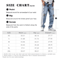 thumbnail image 6 of Mrmall Men's Ripped Regular Fit Straight Leg Jeans Streetwear Y2K Hip Hop Vintage Distressed Denim Pants, 6 of 6