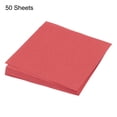 thumbnail image 3 of Papel de Origami Uxcell de Doble Cara para Proyecto de Arte y Manualidades para Principiantes 50 Hojas Rojo Brillante 3x3 pulgadas, 3 of 6