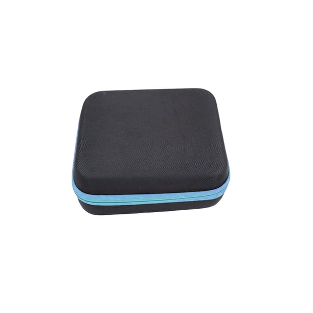 Naiovety Bolsa de aceite esencial Estuche de perfume Botellas Ranuras 30 15ML Bolso de transporte Contenedor de almacenamiento Organizador de viaje polaco Almacenamiento y organización del hogar Azul Naiovety HA077425-03