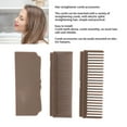 thumbnail image 3 of 2Pcs Hair Straightener Comb Dense Teeth Lightweight Compact Reduce Frizz Hair Styling Comb for Home Salon Use, 3 of 7