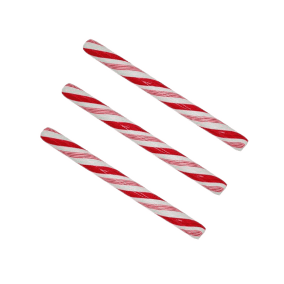 (3) Pack Bundle Jumbo Giant Peppermint Sticks Individually Wrapped Classic Holiday Candy Red White Stocking Stuffers Hot Cocoa Christmas Décor Gifts
