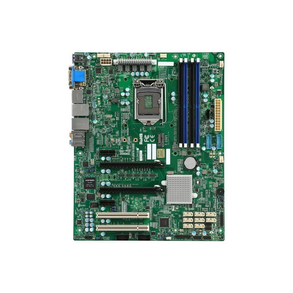 Supermicro Server Motherboard X11SAE-F Socket LGA-1151  ATX Intel C236