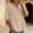 Beige, variant on Vinsonshop Womens Embroidered Cotton Linen Shirts Bohemian Tops Blusas De Lino Para Mujer Puff 3/4 Sleeve Elbow Sleeve Bohemian Cotton Linen Blouse Womens Linen Clothing Orange L