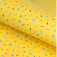 thumbnail image 1 of Nvzi flowers, gifts, gift box decorations, gifts, flower packaging paper, (thickened handmade paper yellow floral packaging paper, 75 * 52.5cm, yellow), 1 of 5