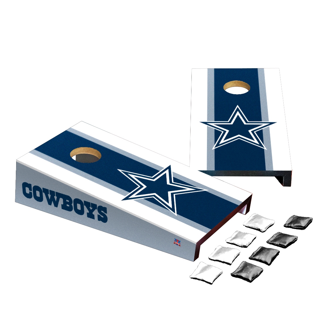 baggo Dallas cowboys Cornhole set direct print baggo Dallas cowboys Cornhole set direct print