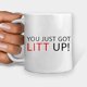 thumbnail image 4 of Taza You Just Got Litt Up, Blanco, 325ml MFZFUKR MZQ-0731, 4 of 5