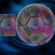 thumbnail image 3 of 3Uds. Balones De Fútbol De Entrenamiento Brillantes Holográficos Reflectantes (5 Colores De Escala De Pescado), 3 of 5