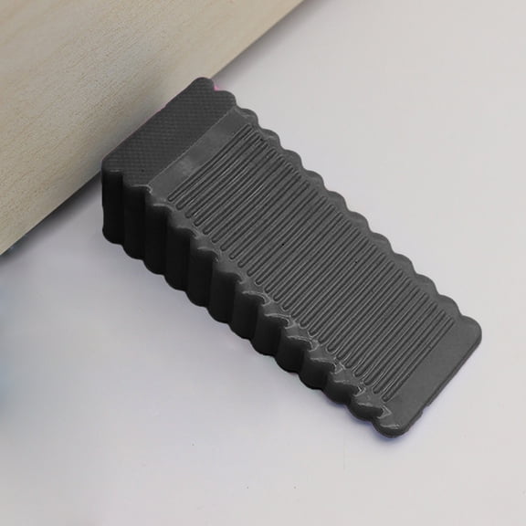WYBXZ Door Stoppers for Bottom of Door, Premiums Rubber Door Stopper Wedge, Floor Sturdy Stackable Door Stops for Carpet Heavy Duty Door