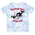 thumbnail image 3 of Inktastic My Great Aunt Loves Me Orca Family Boys or Girls Toddler T-Shirt, 3 of 5