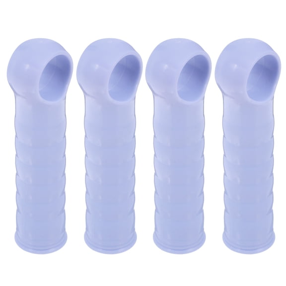 ULTNICE Blue Plastic Mop Handle, , Easy Install, Comfortable Grip, 4Pcs