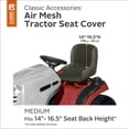 thumbnail image 3 of Classic Accessories Air Mesh Tractor Seat Cover, Fits Seats 14" - 16.5"H, Medium, 3 of 6