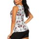 thumbnail image 3 of Balery Koi Fish Camiseta sin mangas estampada ligera para mujer, tops de entrenamiento sin mangas, camisetas de yoga transpirables de secado rápido.-Small, 3 of 7