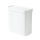 thumbnail image 3 of Cubo de basura doméstico de tipo pulsador para sala de estar, cocina y baño con tapa y desodorante., 3 of 7