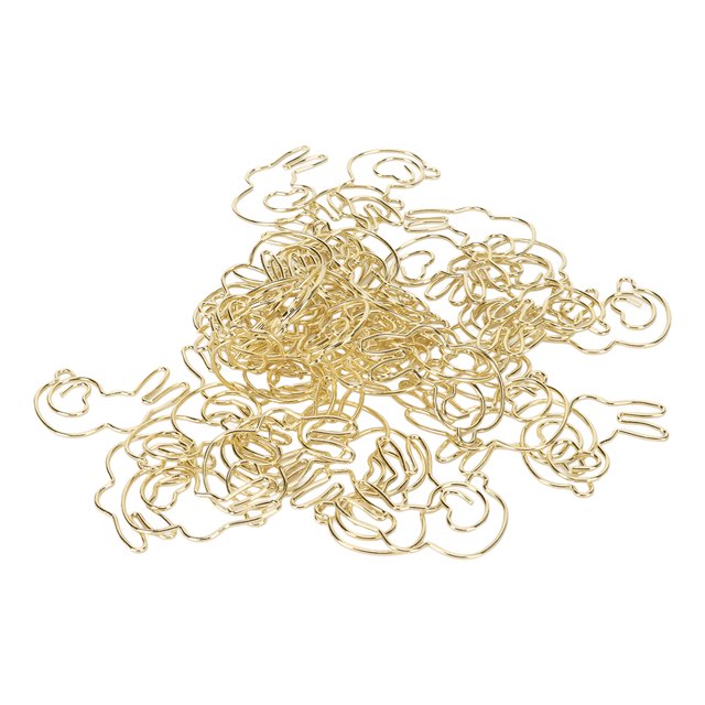 Page Marker Clips, Shaped Paper Clip Durable 50 Pcs For File Classification