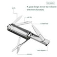 thumbnail image 3 of 5-In-1 Keychain Nail Clipper Kit Manicure Tools Multi-purpose Folding with Nail Clipper Scissors Tweezers Multifunctional, 3 of 10