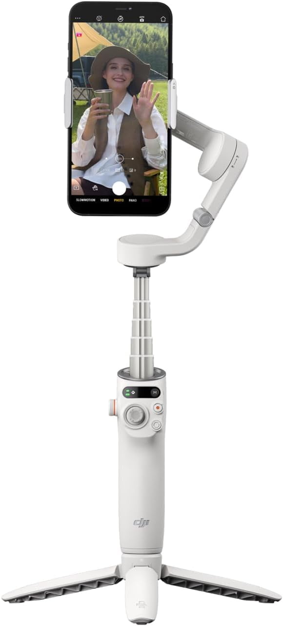 D Osmo Mobile 6, 3-Axis Phone Gimbal, Object Tracking, Built