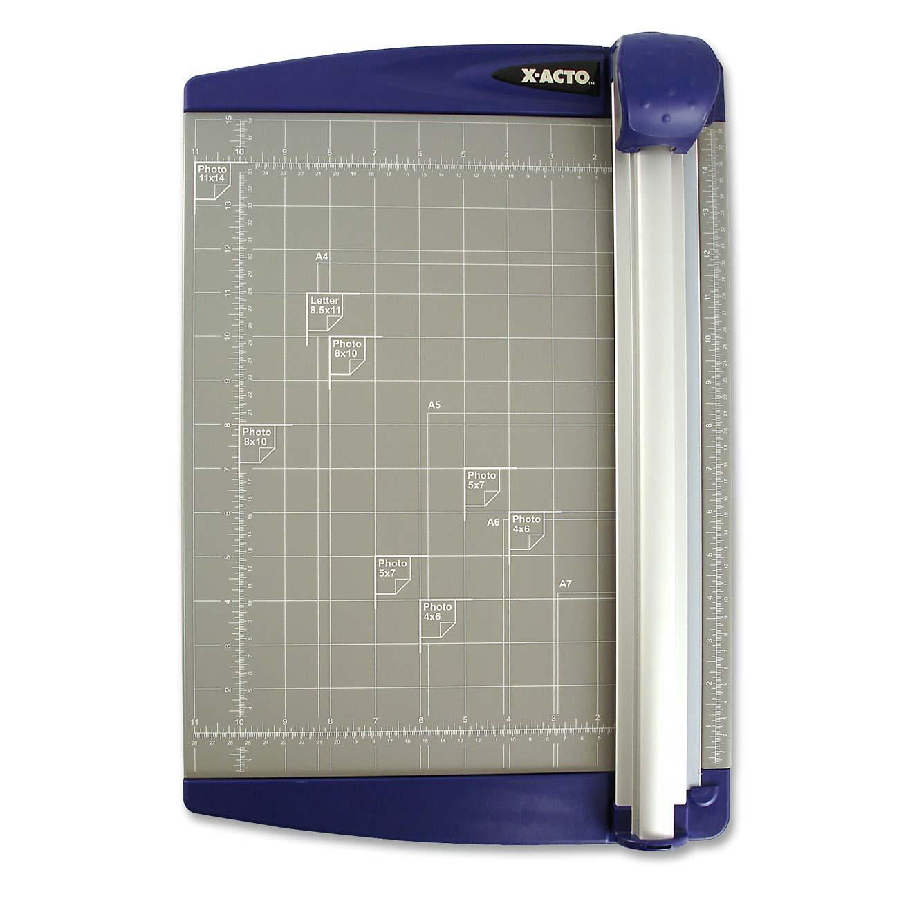XActo, EPI26451, Metal Base Rotary Paper Cutter, 1 Each, Gray