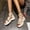 Beige, variant on Edgy Chunky Platform Gladiator Sandals Open Toe Buckle Ankle Strap Footwear Black 38
