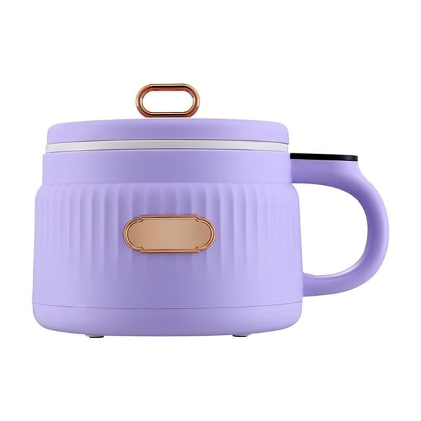 Olla arrocera pequeña Sunnimix 1,6 L antiadherente 110V para 1-3 personas Violeta