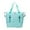 Mint Green, variant on Face & Storage Bags 2 In 1 Chillout Bag Soft Insulated Cooler Tote Portable for Lunch Beach Travel Drink Beverage 24 Can Capacity Multifunctional Insulated