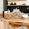 thumbnail image 4 of Northlight 14.5" Transparent Finial Glass Dish with Lid - Clear, 4 of 5