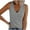 Gray-01, variant on Mittory Women's V Neck Tank Tops Summer Sleeveless Ribbed Button Casual Henley Shirts