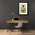 thumbnail image 4 of Grace Carpenter Hudson 16x24 Black Modern Framed Museum Art Print Titled - Aid Child (1898), 4 of 5