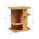 thumbnail image 2 of Organizador de maquillaje Lavish Home Rotating Bamboo Skincare, 2 of 6