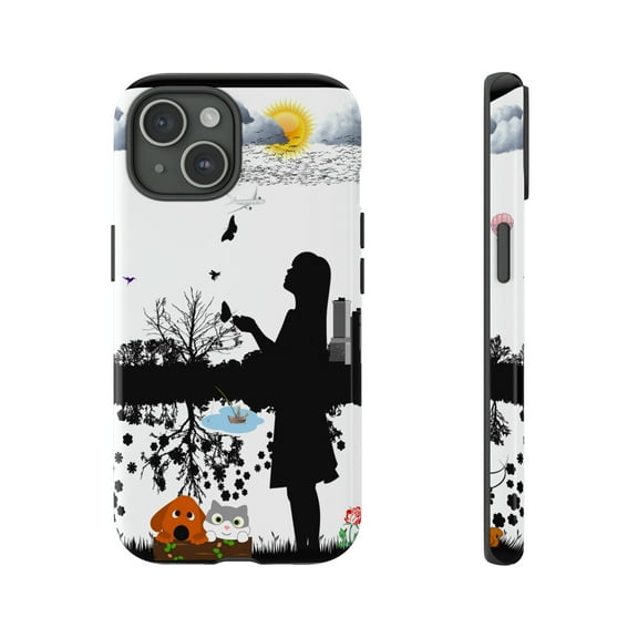 Kids iPhone 15 Case-iPhone-iPhone Case-iPhone-Cat Lover Case-Dog Lover