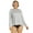 Icicle Grey, variant on Women’s Plus Size L/S Hybrid UPF 50+ Sun Shirt, Crew Neck, Long Sleeve (Women's Plus)