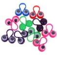 thumbnail image 1 of 10 juguetes educativos inteligentes para dedos, con ojos grandes, marionetas de anillo, divertidos juegos para dedos para niños, regalo de fiesta (colores aleatorios)., 1 of 8