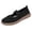 Black, variant on Women's Ballet Flats Round Toe Mary Jane Shoes Comfortable Dressy Women Flats Adjustable Straps Washable Knit Slip On Shoes Pink 8.5 Wide