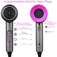 thumbnail image 4 of Hair Dryer, 4-In-1 Professional Hairdryer 2000 W Hairdryer With Wind Speed Setting, 2 Flat Attachments And 1 Volume Attachment, Warm And Cool Wind, Small And Not Heavy, 4 of 7