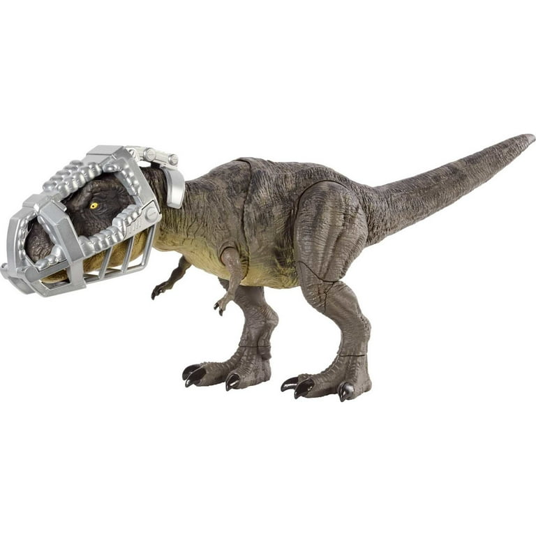 Jurassic World: Camp Cretaceous Stomp 'n Escape Tyrannosaurus Rex Action  Figure, Stomping T-Rex Toy