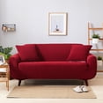 thumbnail image 2 of Abbracc Spandex Recliner Sofa Cover Slip-Resistant Slipcover Red, 2 of 7