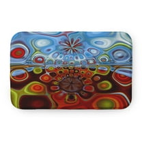 Simply Daisy Lava Lamp Too Pet Feeding Mat for Dogs and Cats