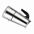 thumbnail image 3 of Cafetera De Acero Inoxidable, Diseño De Ergonímico, Rápida Y Cómoda, Uso Domísico U Oficina, Ollas De 100/200/300/450 Ml, Compatible Con CoCina De Inducción,, 3 of 7