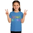 thumbnail image 2 of Girls T Shirts Kids Tunic Tops Kids Graphic Print Short Sleeve T Shirt Casual Tee for Boys Youth Childrens Basic Top, 2 of 7