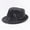 Black, variant on Pitauce Unisex Sequin Trilby Fedora Hat Short Brim Classic Manhattan Summer Cap Panama Hat for Dance Party