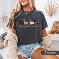 thumbnail image 2 of RosaWear Happy Halloweenie Dachshund Shirt, Wiener Dog Garment-Dyed Tee, 2 of 8