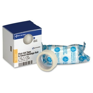 Guard-Tex Blue ¾ Medical Tape – First Aid – Self-Adhesive Breathable Gauze  – Flexible, Sweatproof Non-Slip Grip - 1 Roll x 7 ½ yds